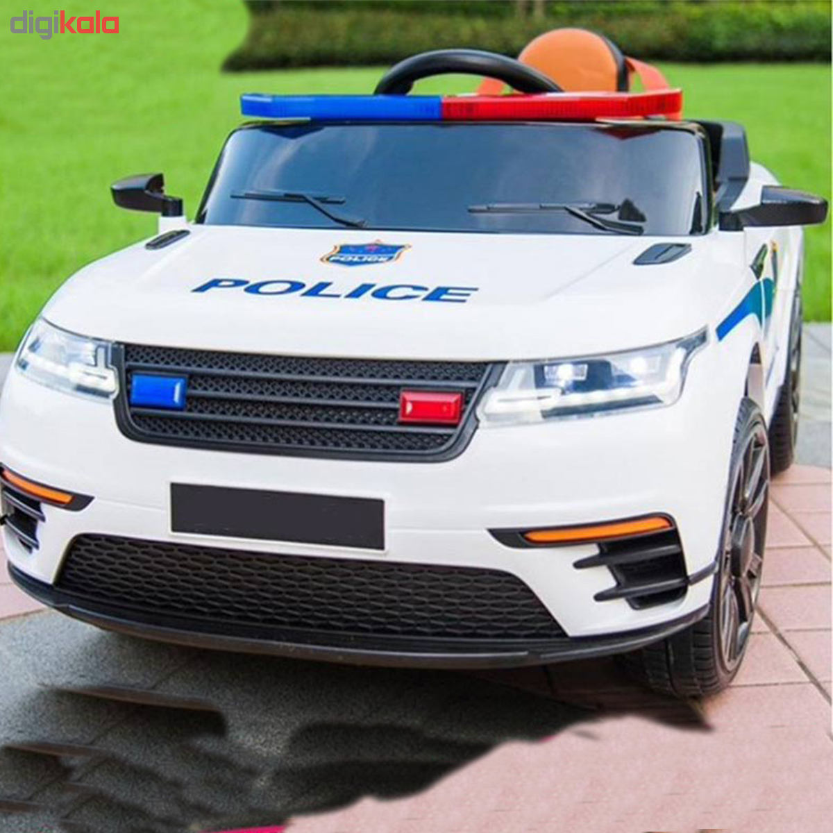 ماشین شارژی مدل رنجروور طرح پلیس کد BLT-201